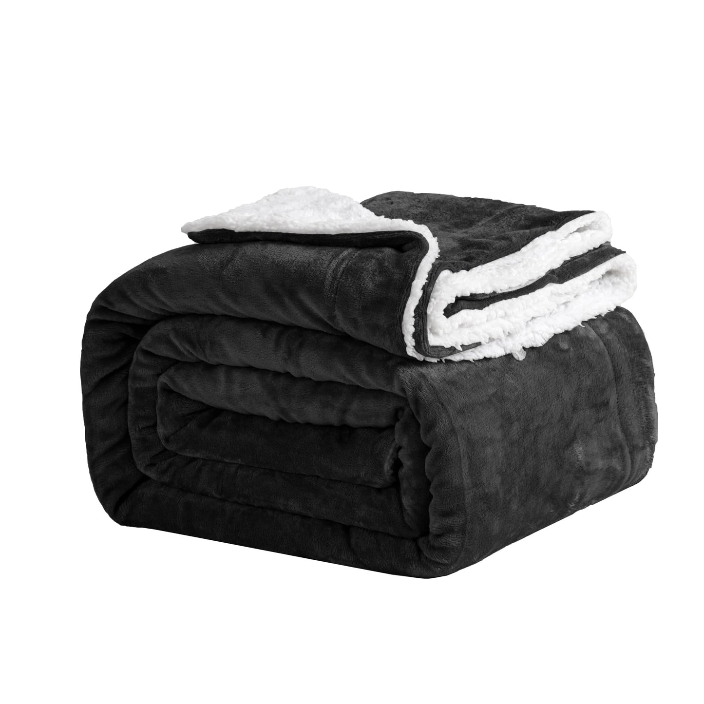Plaid Noir Double Face : Confort et Élégance pour l'Hiver