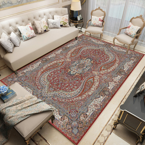 Un Voyage en Perse : Tapis en Flanelle pour une Maison Envoûtante