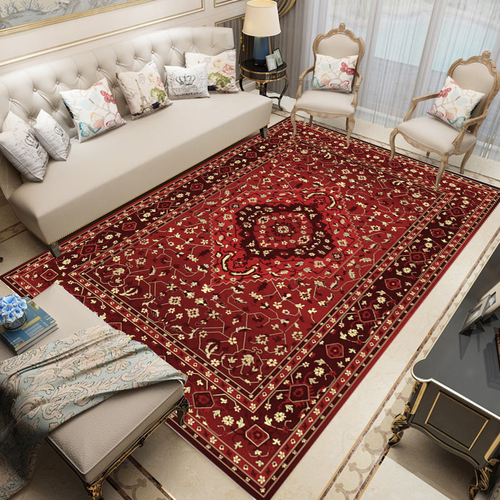 Un Voyage en Perse : Tapis en Flanelle pour une Maison Envoûtante
