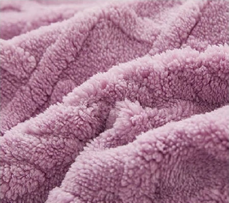 Couverture Lestée Ultra Chaude Epaisse Mauve: Votre Secret pour un Sommeil Profond et Réparateur