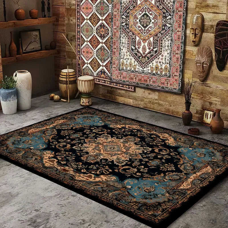 Tapis Persan en Flanelle Prémium : Confort et Design pour Subtiliser Votre Maison