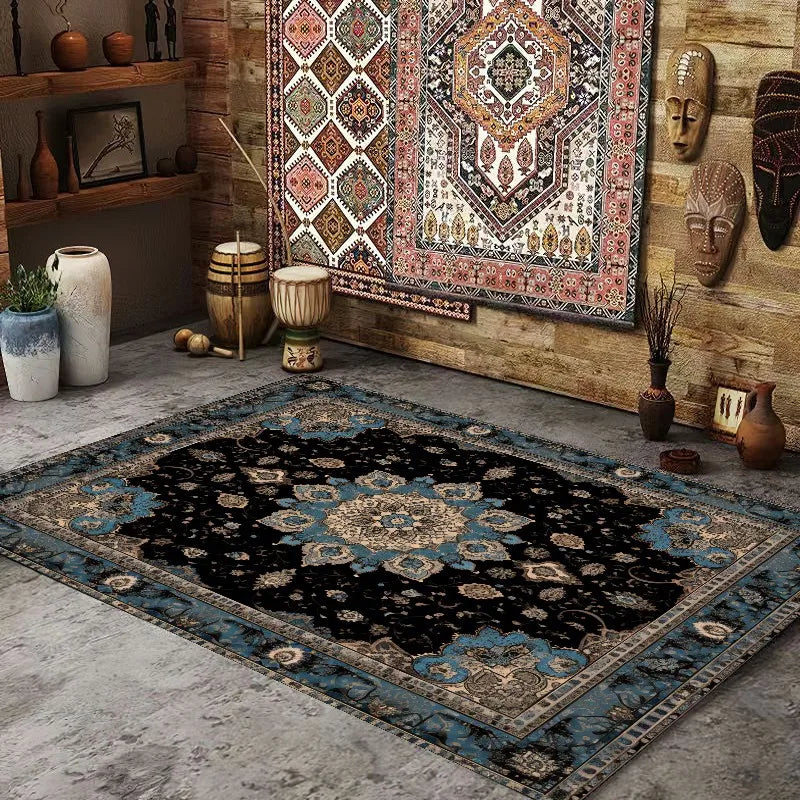 Tapis Persan en Flanelle Prémium : Confort et Design pour Subtiliser Votre Maison