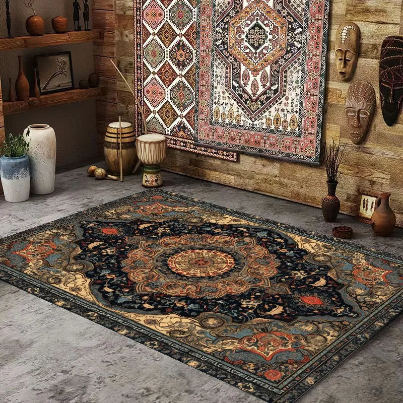 Tapis Persan en Flanelle Prémium : Confort et Design pour Subtiliser Votre Maison